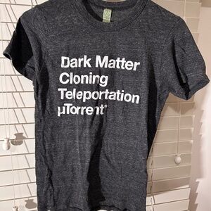 Alternative Earth gray t-shirt, message, heather gray